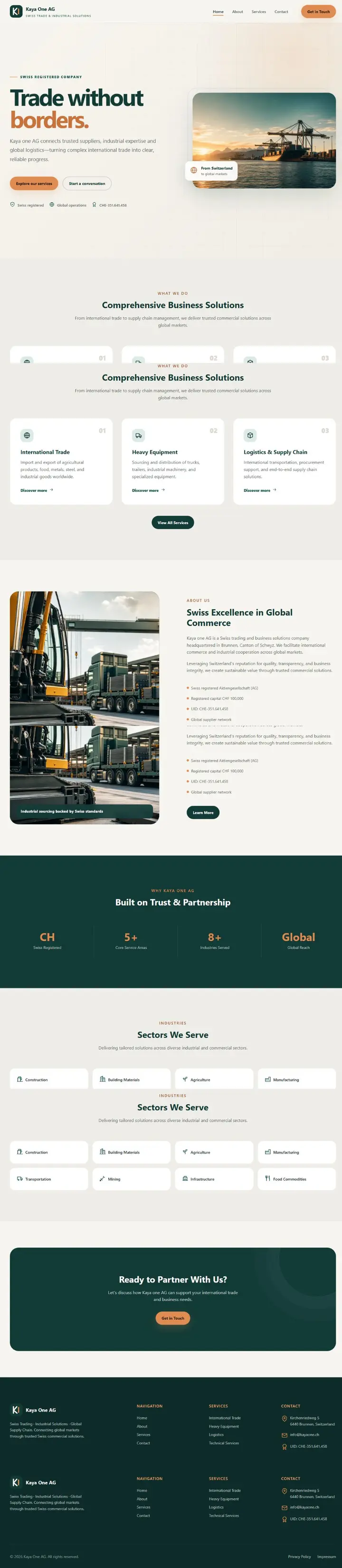 Website-Vorschau: Kaya One AG